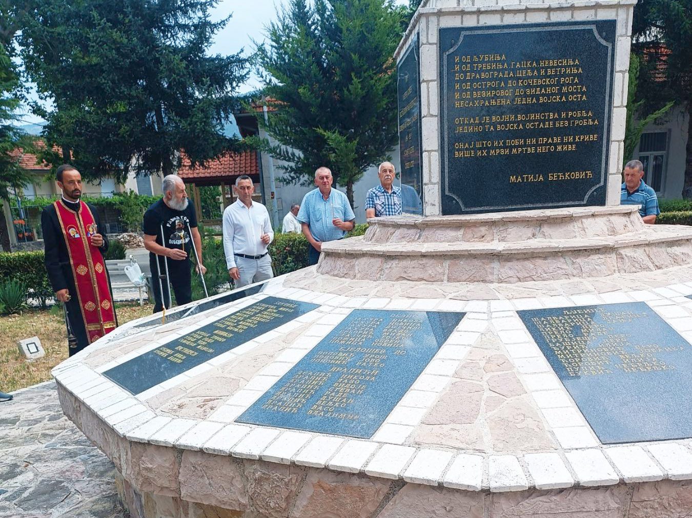 Ljubinje: Pomen žrtvama komunističke represije